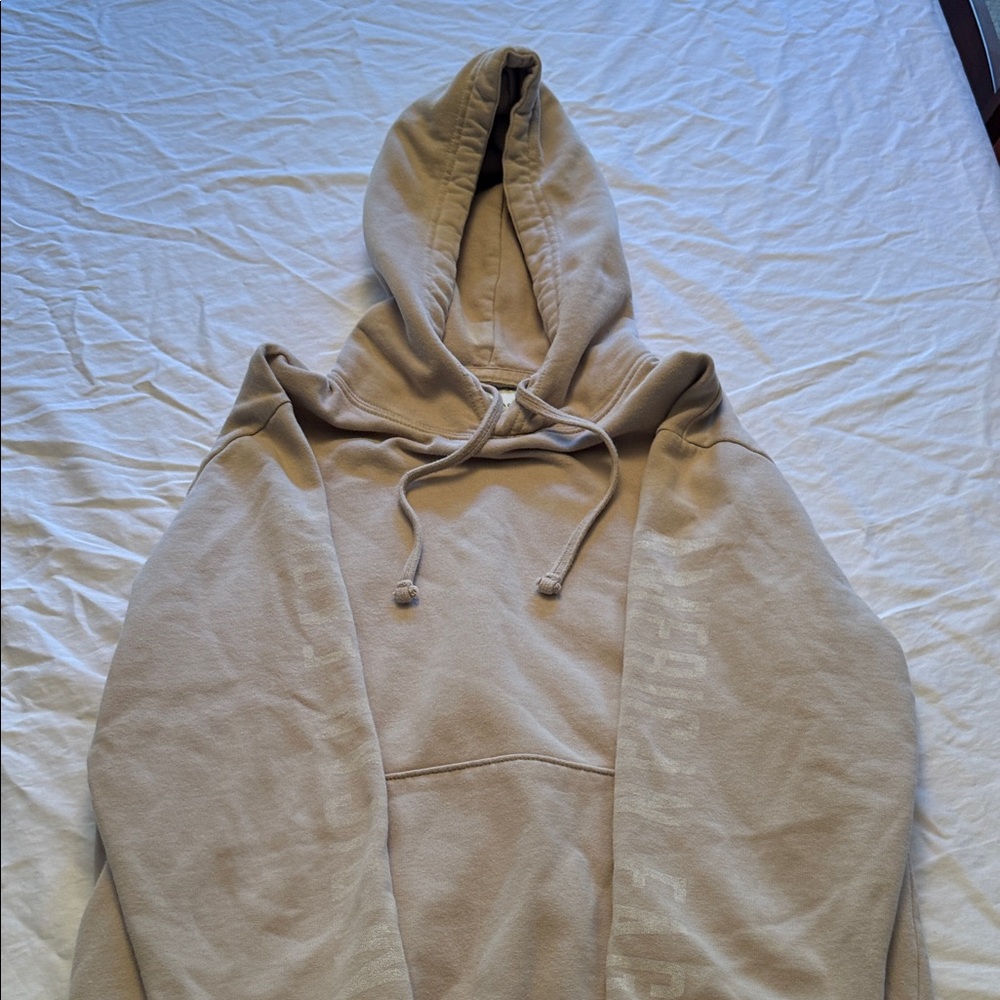 American Eagle Outfitters Beige Hoodie